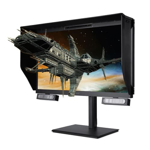 Acer SpatialLabs View Pro 27 ASV27-2P - LCD monitor - 27" - 3840 x 2160 4K UHD (2160p) @ 160 Hz - AHVA - 400 cd/m� - 5 ms - HDMI, DisplayPort, USB-C - speakers — view 4