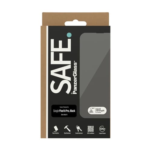 PanzerGlass SAFE. by ® Screen Protector Google Pixel 8 Pro | Ultra-Wide Fit — view 4
