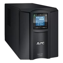 APC Smart-UPS C 2000VA LCD - UPS - AC 230 V - 1300 Watt - 2000 VA - USB - output connectors: 7 - black