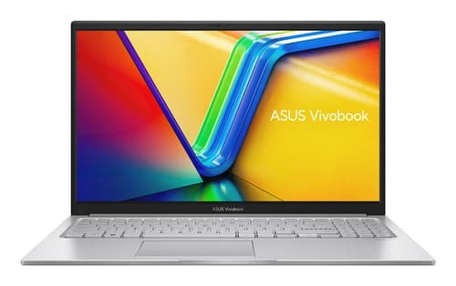 ASUS VivoBook 15 X1504VA-NJ1617W - 180-degree hinge design - Intel Core i5 - i5-1334U / up to 4.6 GHz - Win 11 Home - Intel Iris Xe Graphics - 16 GB RAM - 512 GB SSD NVMe - 15.6" 1920 x 1080 (Full HD) - Wi-Fi 6 - cool silver, grey (keyboard) — view 3