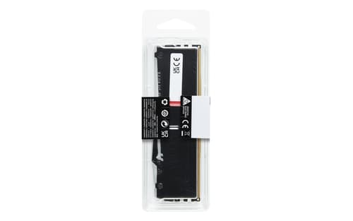 Kingston FURY Beast - DDR5 - module - 32 GB - DIMM 288-pin - 2800 MHz / PC5-44800 - CL36 - 1.25 V - unbuffered - on-die ECC - black — view 7