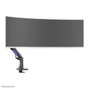 Neomounts ACE DS70-256BL1 - Mounting kit (articulating arm) - full-motion - for flat panel - gaming - steel - black - screen size: 24"-57" - desk-mountable thumbnail 6