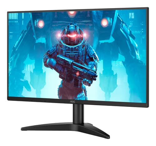 AOC 24B36X - LED monitor - 24" (23.8" viewable) - 1920 x 1080 Full HD (1080p) @ 144 kHz - IPS - 1500:1 - HDR10 - 0.5 ms - HDMI, DisplayPort - black — view 9