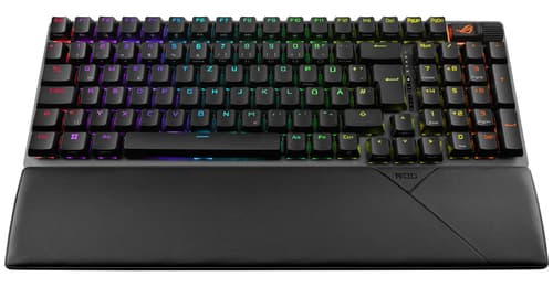 ASUS ROG Strix Scope II 96 Wireless keyboard Gaming USB + RF Wireless + Bluetooth QWERTY UK English Black — view 4