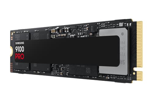 Samsung 9100 PRO MZ-VAP2T0 - SSD - encrypted - 2 TB - internal - M.2 2280 - PCI Express 5.0 x4 (NVMe) - 256-bit AES - TCG Opal Encryption 2.0 - black — view 5