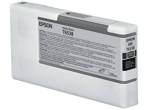 Epson T6538 - 200 ml - matte black - original - ink cartridge