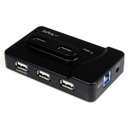 StarTech.com 7 Port USB Hub - 2 x USB 3A, 4 x USB 2A, 1 x Dedicated Charging Port - Multi Port Powered USB Hub with 20W Power Adapter (ST7320USBC) - Hub - 2 x SuperSpeed USB 3.0 + 4 x USB 2.0 - desktop - for P/N: MSDREADU3CA, SDMSDRWU3AC, USB312SAT3CB, USB315CB2M, USBLTM1MBK, USBLTM1MWH