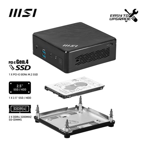 MSI PRODUCTS BAREBONE CASE — view 8
