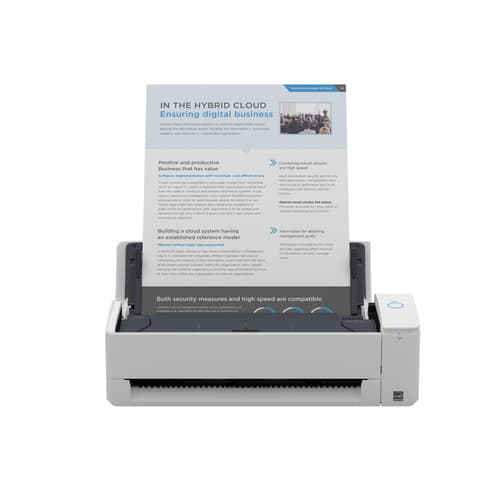 Ricoh IX1300 30ppm/60ipm A4 Duplex Dual-Path ADF Wi-Fi USB3.2 LED Desktop Scanner, Windows, macOS, iOS, iPadOS, Android. Includes ScanSnap Home, ScanSnap Connect, ScanSnap Cloud, ABBYY" FineReader for ScanSnap", USB3.0(B) cable & 1 year Warranty. DOES NTO