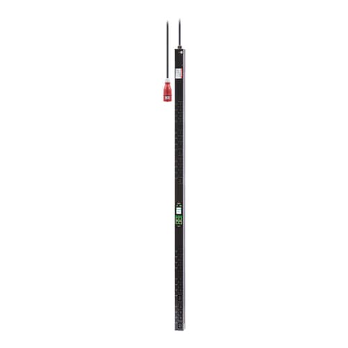 APC EasyPDU EPDU2116SMBO - Power distribution unit (rack-mountable) - metered-by-outlet with switching - AC 200 V - 3680 VA - 1-phase - Ethernet 10/100, serial - input: IEC 60309 2P+E - output connectors: 24 (20 x IEC 60320 C13, 4 x IEC 60320 C19) - 0U - 3 m cord - black