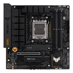 ASUS TUF Gaming B650M-Plus - Motherboard - micro ATX - Socket AM5 - AMD B650 Chipset - USB-C 3.2 Gen 2x2, USB 3.1 Gen 2, USB 3.2 Gen 2, USB-C 3.2 Gen 1 - 2.5 Gigabit LAN - onboard graphics (CPU required) - HD Audio (8-channel)