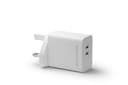 re-charge-UK Wall Chrg 2x USB-C 45W-W thumbnail 1