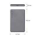 dbramante1928 re-charge - Power bank - MagSafe - 5000 mAh - 20 Watt - Apple 2.4A, BC 1.2, PD 2.0, PD 3.0, QC 2.0, QC 3.0, PE 1.1+, PE 2.0+ - 2 output connectors (24 pin USB-C, magnetic) - on cable: USB-C - grey thumbnail 5