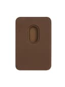 Leather wallet w MagSafe-Dark Tan thumbnail 3