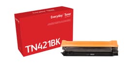 Everyday - Black - compatible - box - toner cartridge (alternative for: Brother TN421BK) - Green World Alliance return programme