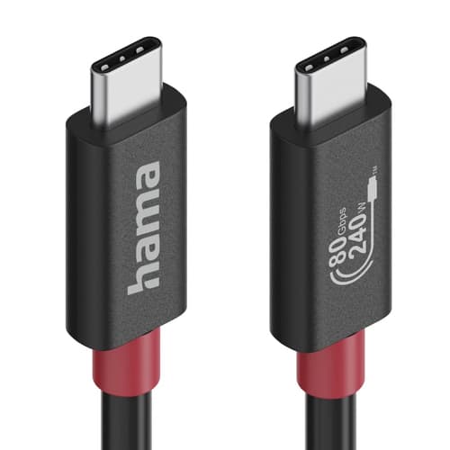 USBC CABLE GEN4 240W 1M BLACK — view 4