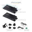 StarTech.com 4K HDMI over Fiber Extender Kit, 4K 60Hz up to 3300ft/1km (Single Mode) or 1000ft/300m (Multimode) LC Fiber Optic, HDR/HDCP, Audio/RS232/IR Extender, HDMI Video Extender
