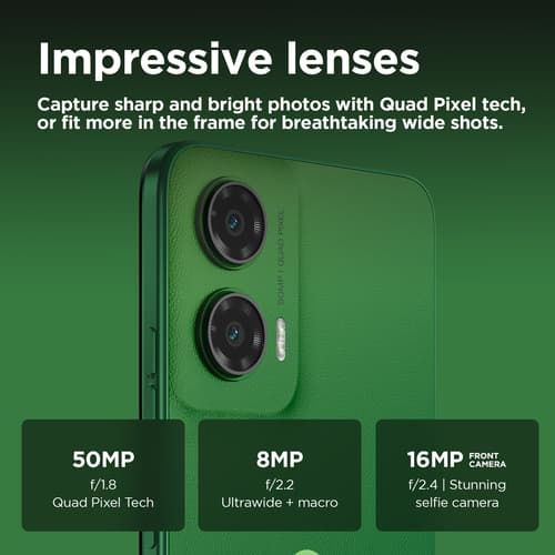 EOL MOTOROLA G35 128GB GREEN — view 7