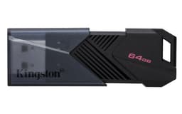 Kingston DataTraveler Onyx - USB flash drive - 64 GB - USB 3.2 Gen 1 - matte black