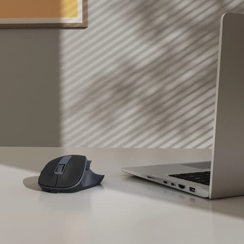 WM-500 WIRELESS MOUSE EGO 6 BUTT BLK — view 9