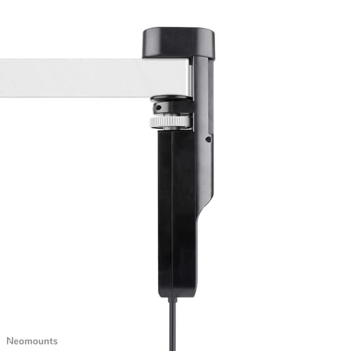 Neomounts - Power strip - USB-C + USB-A - AC 230 V - 3680 Watt - input: Type F - output connectors: 3 (2 x 24 pin USB-C (PD), USB, 3 x power Type F) - 1.4 m cord - black - with Clamp Desk Mount — view 3