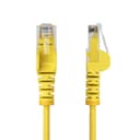 StarTech.com - Patch cable - RJ-45 (M) to RJ-45 (M) - 3.6 mm - UTP - CAT 5/5e/6 - IEEE 802.3bt - halogen-free, snagless, straight - yellow thumbnail 2