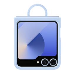 ^SILI CASE W/RING FOR FLIP6 BLUE