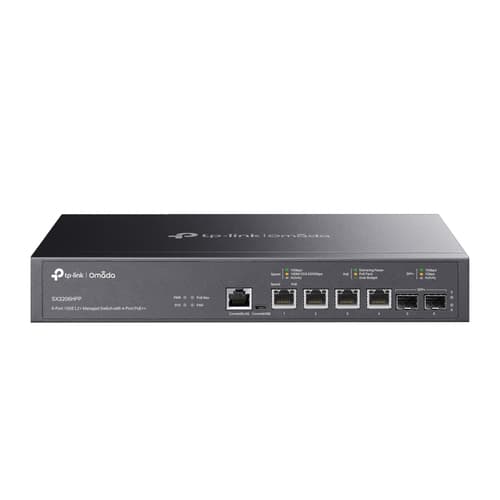 TP-Link JetStream TL-SX3206HPP V1 - Switch - L2+ - Managed - desktop, rack-mountable - PoE++ (200 W)