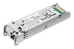 TP-Link TL-SM321A V3 - SFP (mini-GBIC) transceiver module - 1GbE - 1000Base-BX - LC/UPC single-mode - up to 20 km - 1310 (RX) / 1550 (TX) nm