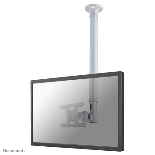 Neomounts FPMA-C100 - Bracket - full-motion - for LCD display - silver - screen size: 10"-30" - ceiling mountable