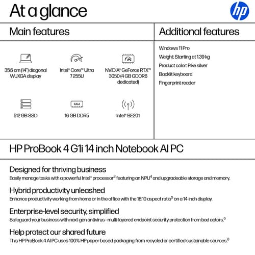 HP PB4 G1I 14 U7-255U 16/512 W11P — view 12