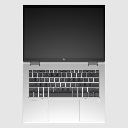 HP Elite x360 1040 G10 Notebook - Flip design - Intel Core i7 - 1355U / up to 5 GHz - Evo - Win 11 Pro - Intel Iris Xe Graphics - 16 GB RAM - 512 GB SSD NVMe - 14" IPS touchscreen 1920 x 1200 - Wi-Fi 6E, Bluetooth - kbd: UK - with HP Wolf Pro Security Edition (1 year) — view 7