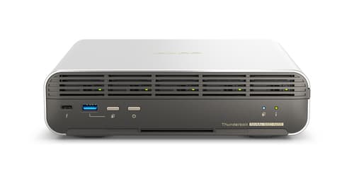QNAP TBS-H574TX - NAS server - 5 bays - RAID JBOD, 0, 1, 10, 5, 50, 6, 60, 60 hot spare - RAM 16 GB - 2.5 Gigabit Ethernet / 10 Gigabit Ethernet - iSCSI support