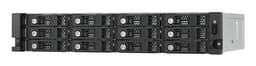 QNAP - Hard drive array - 12 bays (SATA-600) - SAS 12Gb/s (external) - rack-mountable - 2U