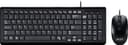 MSI USB Combo Copilot PRO_UK keyboard Mouse included Home/Office QWERTY UK English Black thumbnail 1