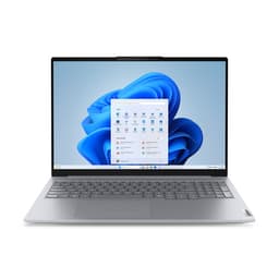 Lenovo ThinkBook 16 G8 IRL 21SH - Intel Core 5 - 210H / up to 4.8 GHz - Win 11 Pro - Intel Graphics - 16 GB RAM - 256 GB SSD NVMe - 16" IPS 1920 x 1200 - Gigabit Ethernet - Wi-Fi 6E, Bluetooth - dual tone arctic grey - kbd: UK