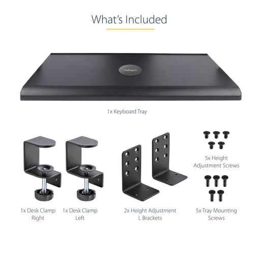 Desk Clamp Keyboard Tray — view 17