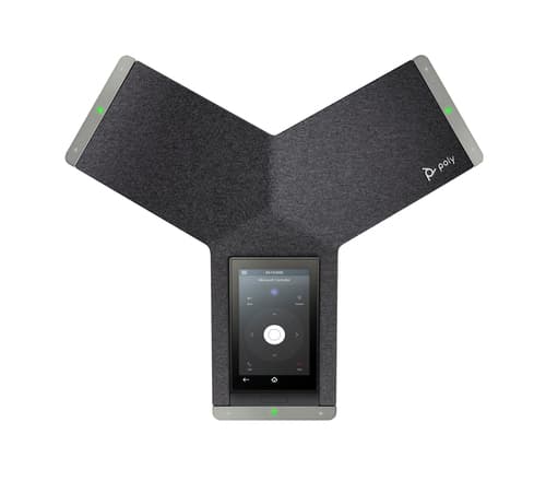 Poly Trio C60 NR - For Microsoft Teams - conference VoIP phone - with Bluetooth interface - IEEE 802.11a/b/g/n (Wi-Fi) / Bluetooth 4.2 - 5-way call capability - SIP, SRTP, SDP - 3 lines - black — view 6