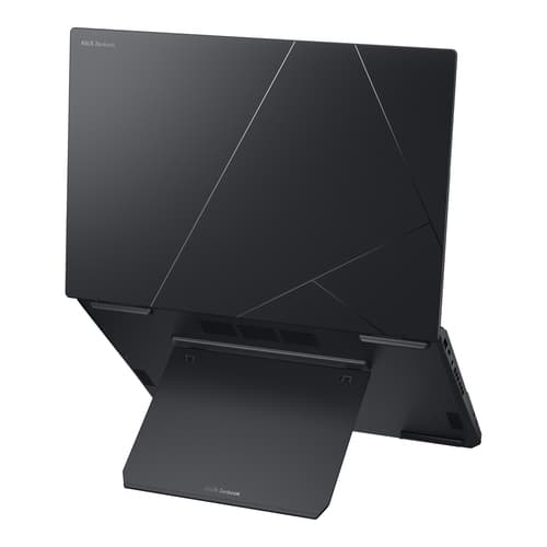 ASUS Zenbook Duo OLED UX8406CA-QL135W - 180-degree hinge design - Intel Core Ultra 7 - 255H / up to 5.1 GHz - Evo - Win 11 Home - Arc Graphics 140T - 16 GB RAM - 1 TB SSD NVMe - 14" OLED touchscreen 1920 x 1200 @ 120 Hz - Wi-Fi 7, Bluetooth - inkwell grey — view 5