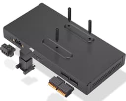 Lenovo IO Box - Port replicator - USB-C - 1GbE - CRU - for ThinkCentre M75t Gen 2 11W5, ThinkEdge SE30 11NA, 11NB
