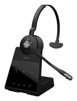Jabra Engage 65 SE Mono - Headset - on-ear - DECT - wireless - Zoom Certified, Google Meet Certified, Amazon Chime Certified, Certified for Microsoft Teams Open Office, Works With Chromebook Certified, UC certified