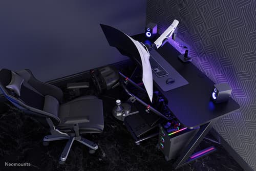 Neomounts ACE DS70-256BL1 - Mounting kit (articulating arm) - full-motion - for flat panel - gaming - steel - black - screen size: 24"-57" - desk-mountable — view 19