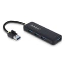 StarTech.com 4-Port USB-A Hub, 5Gbps, Bus Powered, Small Travel Mini Hub - Hub - 4 x USB 3.2 Gen 1 - desktop thumbnail 1