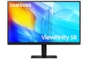 Samsung ViewFinity S8 S27D800EAU - S80D Series - LED monitor - 27" - 3840 x 2160 4K UHD (2160p) @ 60 Hz - IPS - 350 cd/m� - 1000:1 - HDR10 - 5 ms - HDMI, DisplayPort - black thumbnail 1
