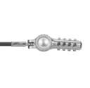 Targus DEFCON - Security cable lock - ultimate, universal, with adaptable lock head - silver - 30 cm (pack of 25) thumbnail 9
