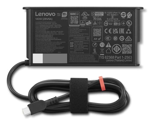 ThinkPad Mobile Workstation 140W USB-C GaN Slim AC Adapter-UK — view 3