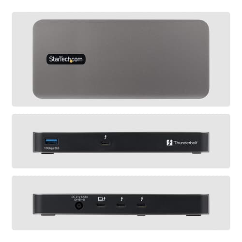 4-Port TB5 Hub w/Thunderbolt Share KVM — view 4