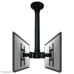 Neomounts FPMA-C200D - Bracket - full-motion - for 2 LCD displays - black - screen size: 10"-40" - ceiling mountable