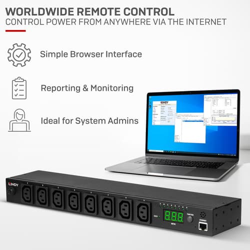 8 PORT IPOWER SWITCH CLASSIC RMS — view 6
