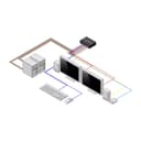 StarTech.com - KVM / audio / USB switch - 2 x KVM / audio / USB - 1 local user - desktop - TAA Compliant thumbnail 3